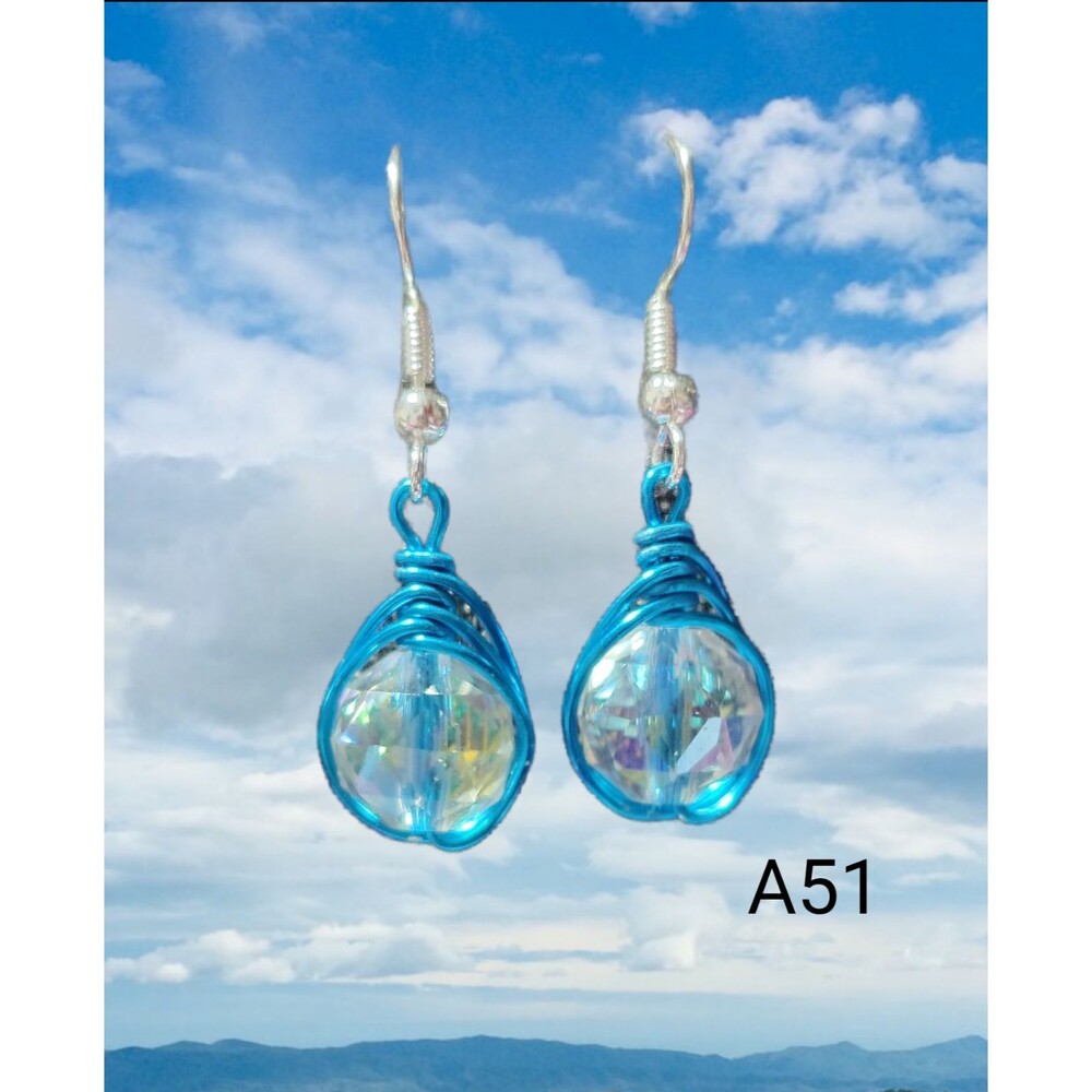Aurora Borealis Crystal Earrings